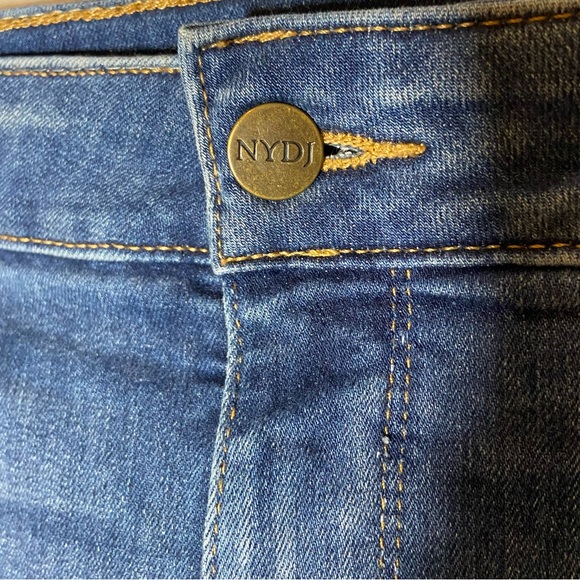 NYDJ Marilyn Straight LIFTXTUCK Technology Jeans Women Size 14 - Picture 3 of 10